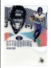 DALVIN COOK 2019 PANINI ILLUSIONS #AST-DC ASTOUNDING BLUE #041/299 AX4826