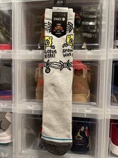 SpongeBob SquarePants Imagination Bob Stance Crew Socks Large Men's 9-13