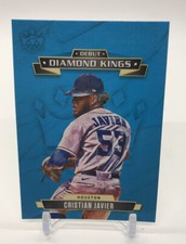 2021 Diamond Kings Cristian Javier Debut Diamond Kings #DDK-HA