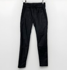 Pantalón BEVY FLOG Shely Negro Estampado Serpiente Mujer 24 Pull On Elástico Delgado Comodidad