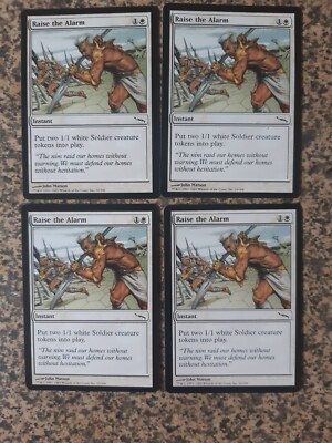 MTG 4 x Raise the Alarm - Mirrodin