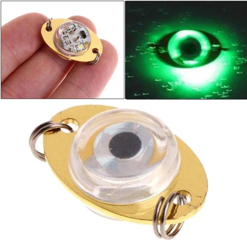 LED Deep Drop Fishing Light Bait Strobe Submersible Thon Bass Halibut Rig