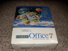 Corel Office 7 Professional PC Program - New and Sealed in Box