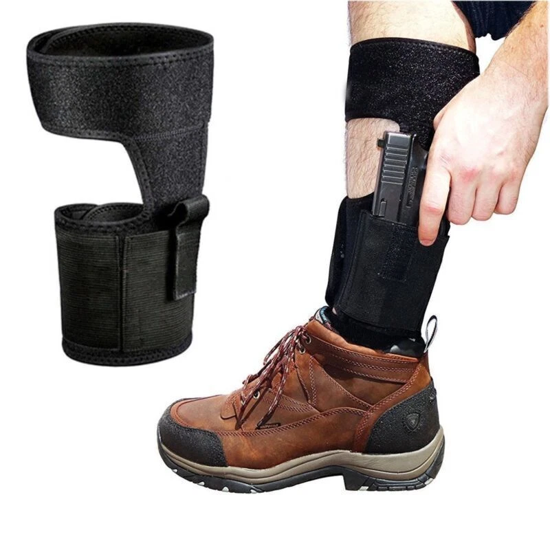 Tactical Ankle Holster Left Right Hand for Concealed Carry Handguns Pistols - Image 2 of 4