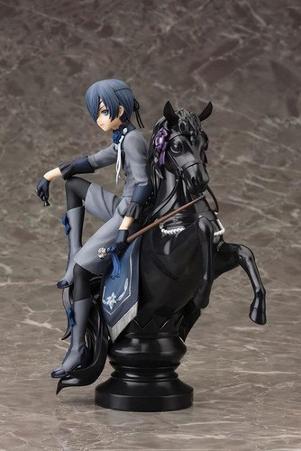 Anime Black Butler Ciel Phantomhive Horse Chess Model Figure Toy Gift - Picture 7 of 7