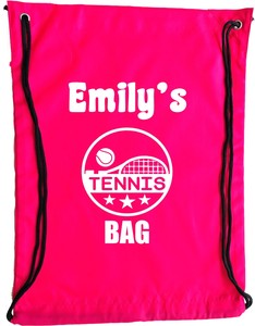 personalised tennis bag