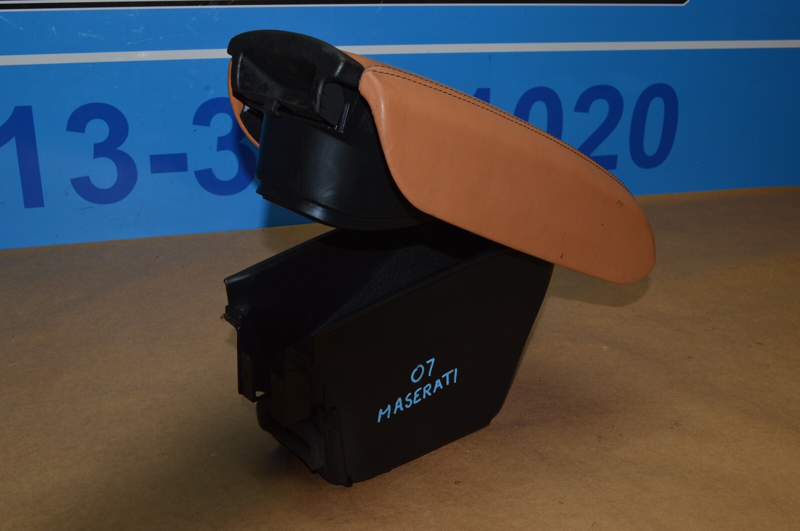 2007 MASERATI QUATTROPORTE 4.2L M139 CENTER CONSOLE ARMREST CONSOLE ASSEMBLY