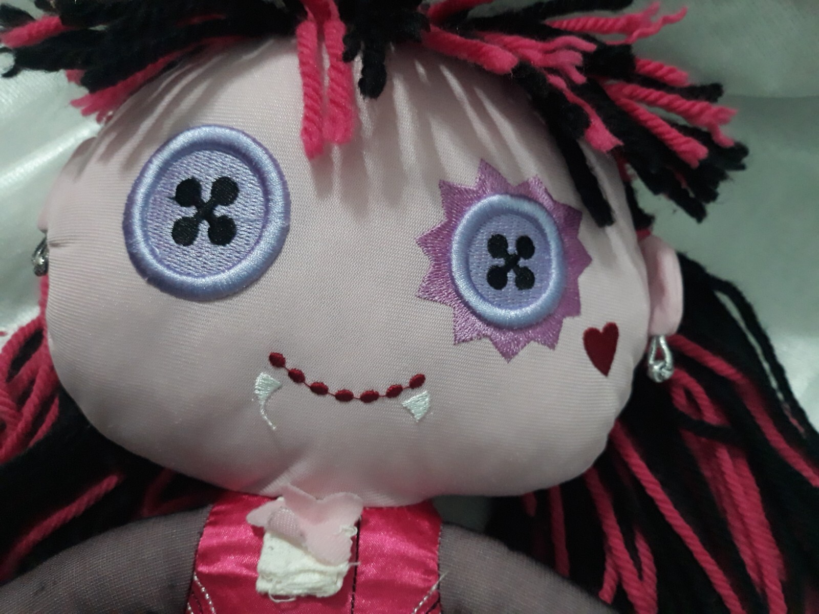 draculaura rag doll