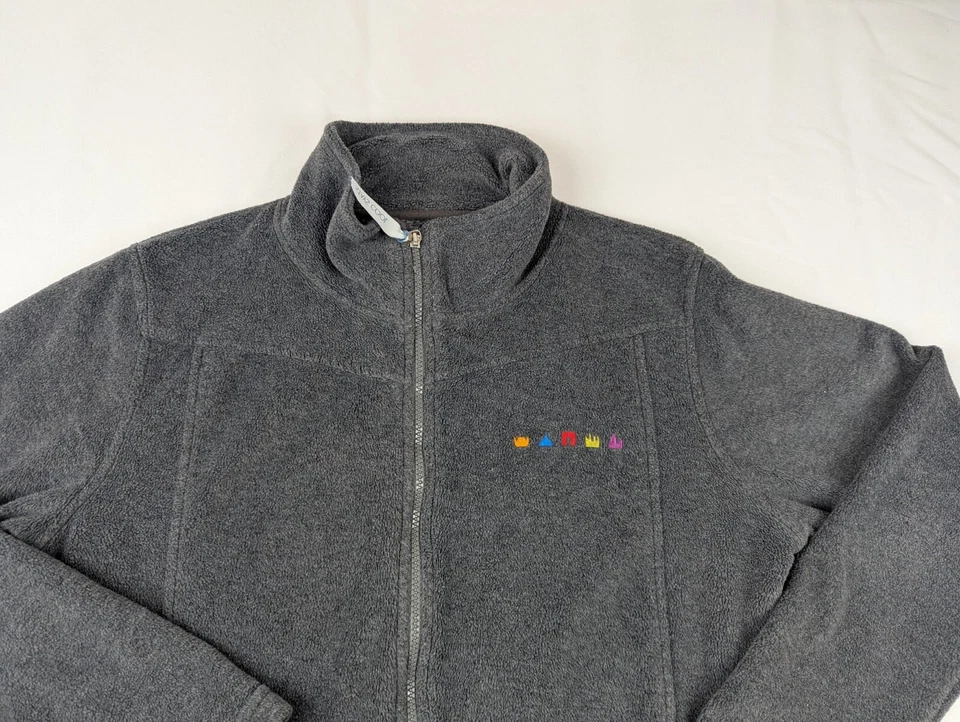 Centre Des Monuments Nationaux GrayFull Zip Long Sleeve Fleece Jacket Foto 2 de 4