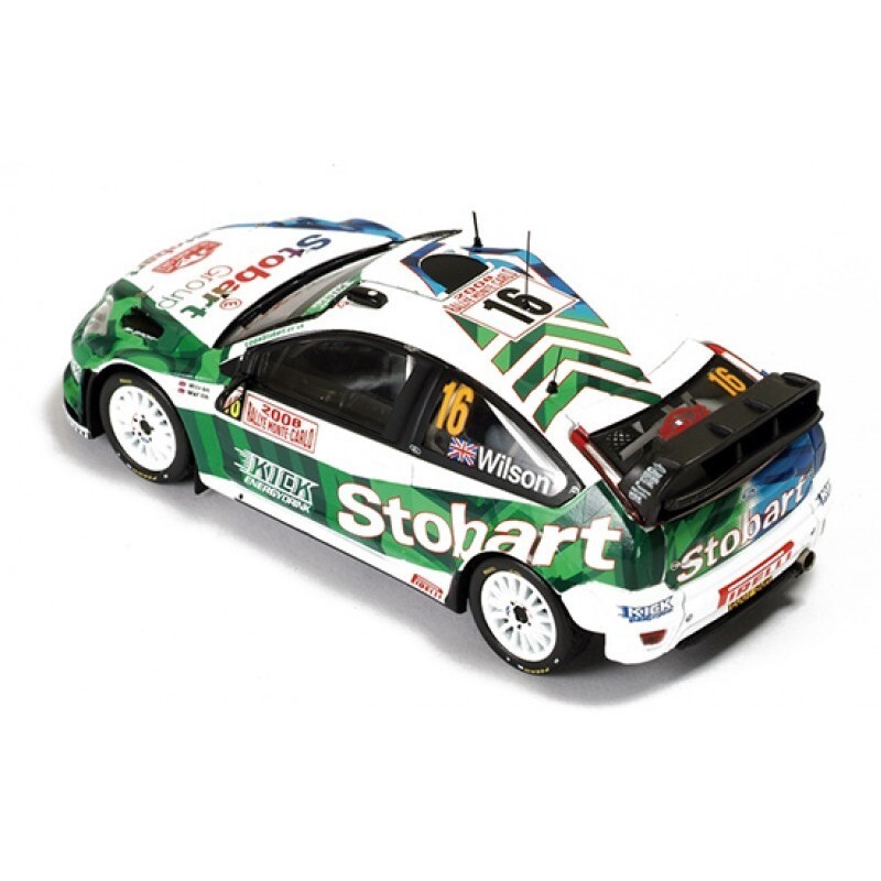 IXO 1/43 FORD FOCUS RS WRC 07 #16 RALLY MONTE CARLO 2008 WILSON