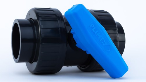 PVC-U Kugelhahn | PVC 3 Wege Kugelhahn | Pool Kugelhahn | Ø16-110mm | EU-Quality - Bild 9 von 63