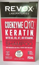 COENZYME Q10 AND KERATIN, B3, B5, B7, B9, VITAMIN ADD Shampoo 360ml