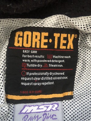 RARE VTG Mens MSR MS Racing MALCOLM SMITH RACING Gore-Tex Made