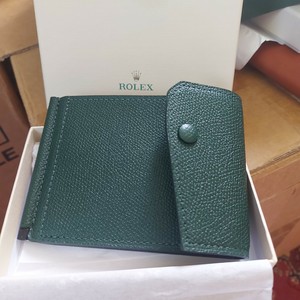 rolex leather wallet