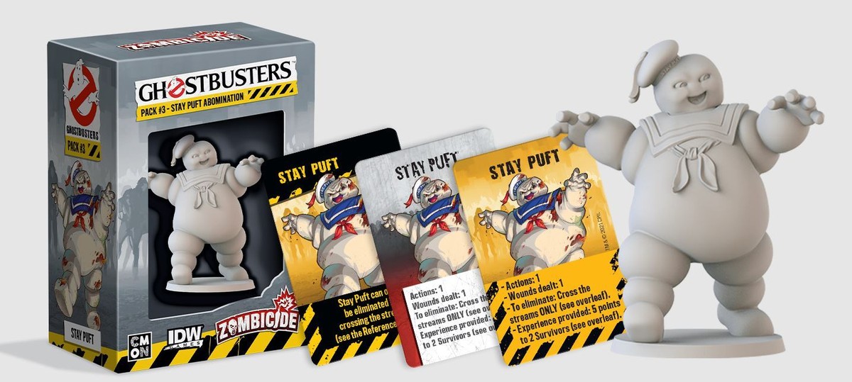 ゾンビサイド　ゴーストバスターセット Zombicide Ghostbusters Bundle Pack #1, #2, #3 CMON NEW