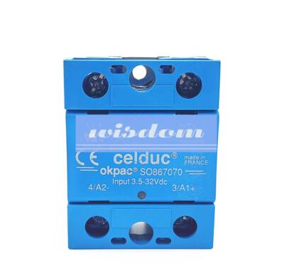 1PC New For CELDUC solid state relay SO867070 input 3-32VDC OUTPUT 12-280VAC