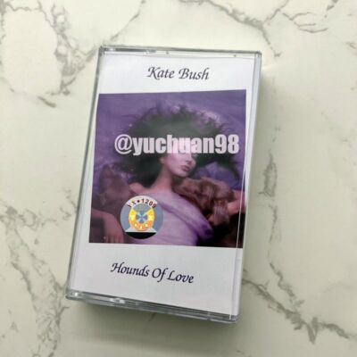 Kate Bush Hounds of Love Retro Album Tape Sealed Cassettes Musikkassetten