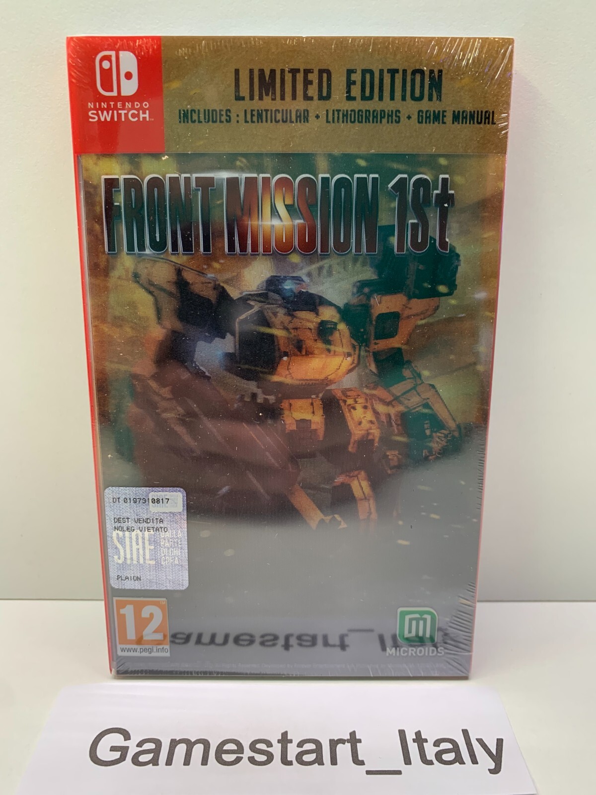 FRONT MISSION 1st LIMITED EDITION - NINTENDO SWITCH - NUOVO SIGILLATO PAL