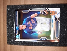 2021 Bowman Prospects Chrome Base #BCP-67 Brett Baty New York Mets Baseball MLB