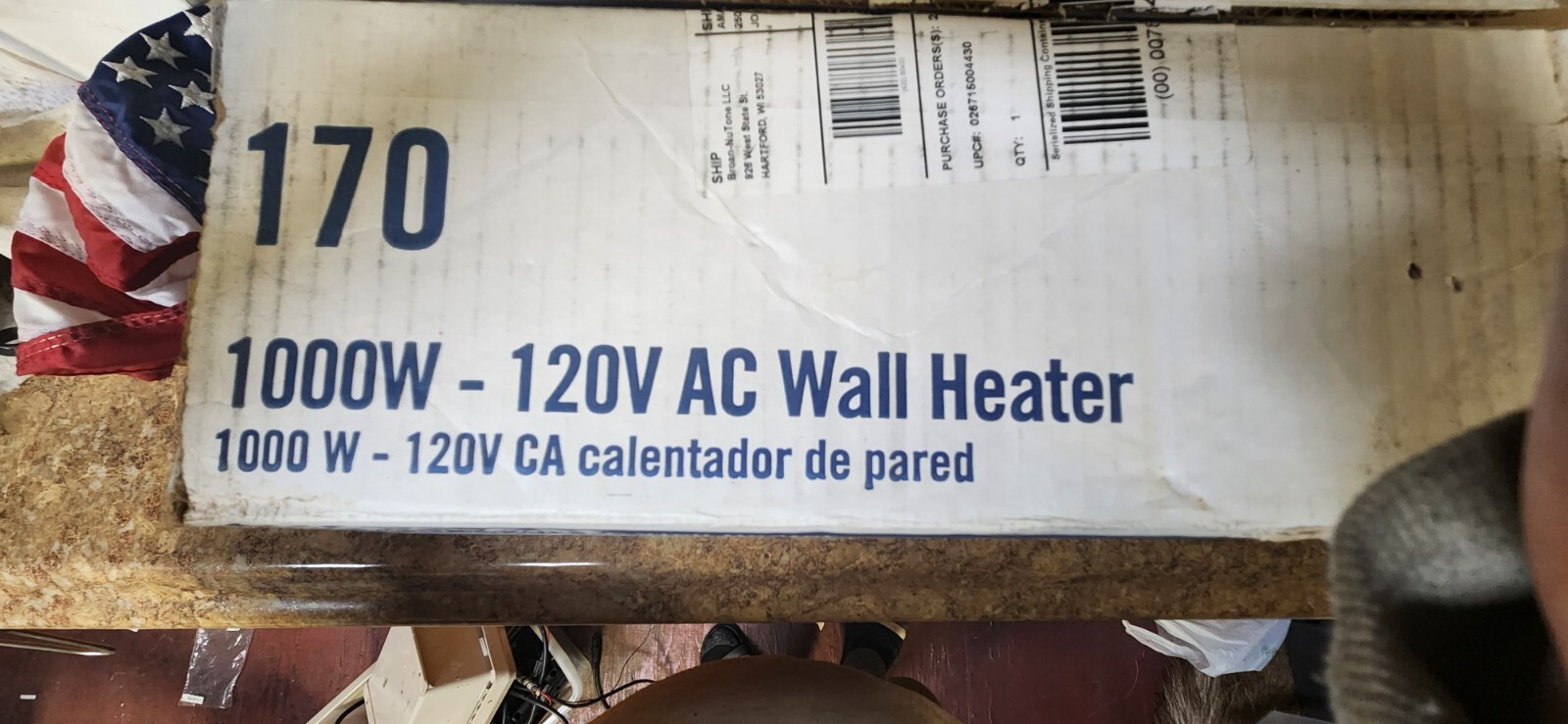 Broan 170 100W - 120V AC Wall Heater (C13) | eBay