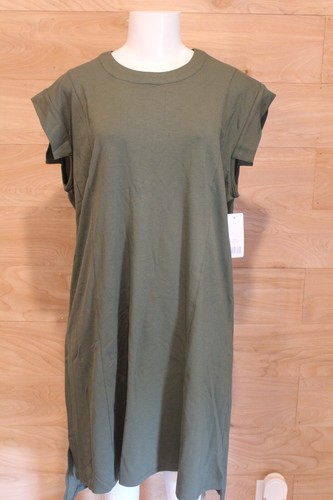 Womens Seek No Further Ponte Shift Dress Green Shirt Dress Size XL New
