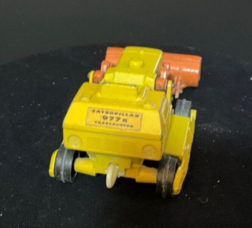 Vintage 1970 Matchbox King Size K-8 Caterpillar Traxcavator - Lesney & Diecast - Picture 4 of 5