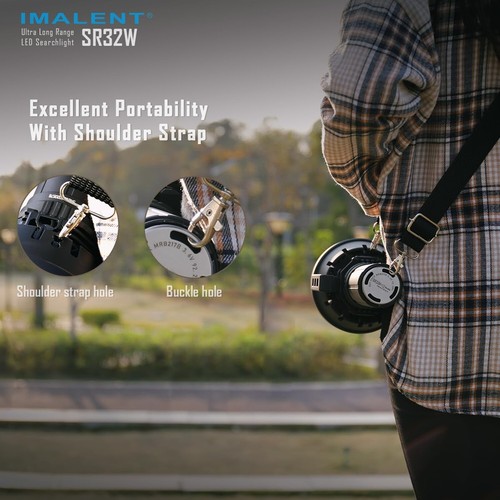 IMALENT SR32 Brightest Flashlight 120,000 Lumens, Super Bright Flashlight 208... - Picture 9 of 9