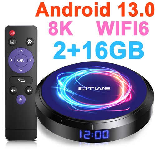 Smart Internet TV BOX Android13 4G 128 GB 8K HD Quad-Core 5G WIFI Lettore multimediale - Foto 22 di 23