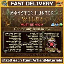 [PS5/PC/XBOX] Monster Hunter Wilds Item | Art...
