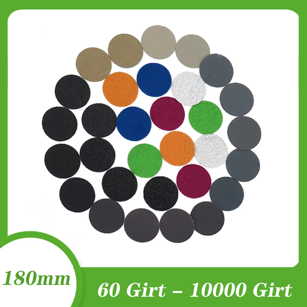 7 inch hook and 2024 loop sanding discs
