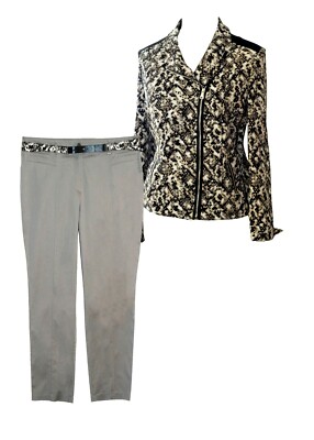 Gerry Weber Zweiteiler 46 Damenanzug Damenblazer Damenhose Damenjacke  Hosena