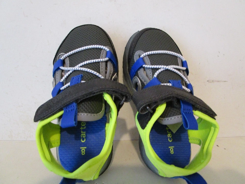 Sandalias Carters para niños pequeños iluminadas por el océano CS22G05B zapatos para el agua zapatillas grises talla 8 Foto 4 de 4