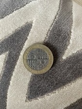 Rare 2 Pound Coin- 1707 - 2007 Act of Union minting error upside down writing 