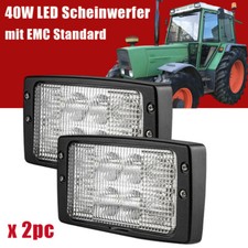 4X6 zoll LED Scheinwerfer 40W für Fendt Farmer Zetor Case IH Steyr Escort Zetor