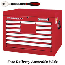 Sidchrome 10Drawer Extra Deep Top chest Tool Storage Box 678x459x514mm SCMT50200