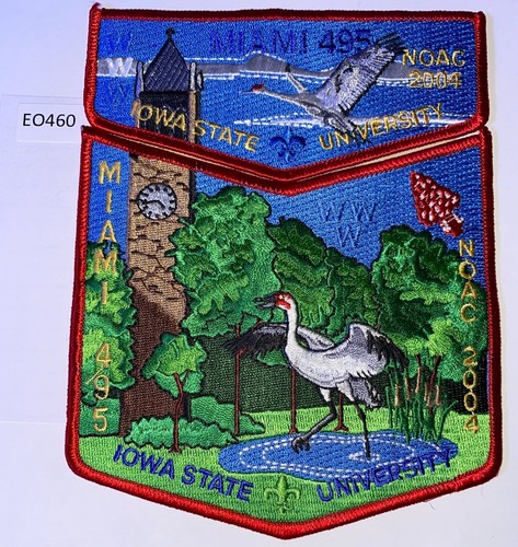 Pfadfinder OA 495 Miami Lodge 2004 NOAC Klappenset