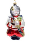 Vintage Kurt Adler Polonaise Royal Russian Cossack Christmas Glass Ornament