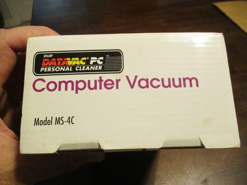 DATAVAC Personal Cleaner PC Computer Vacuum 115 volts cleaning power 1999 NOSIB - Afbeelding 4 van 6