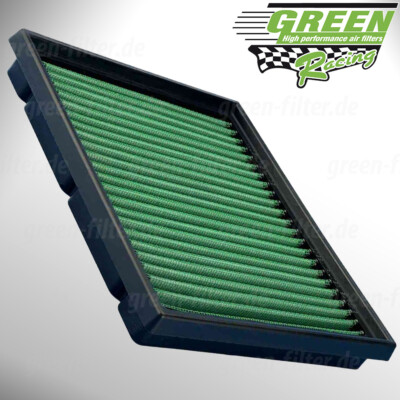 GREEN Sportluftfilter für Ford Galaxy , Kuga & S-MAX 2,5L Duratec Luftfilter