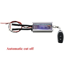 Universal Automatic Cut Off 12V Car Battery Disconnect Master Kill Remote Switch