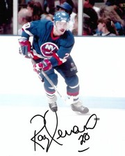 Ray Ferraro Signed 8×10 Photo New York Islanders Autographed COA