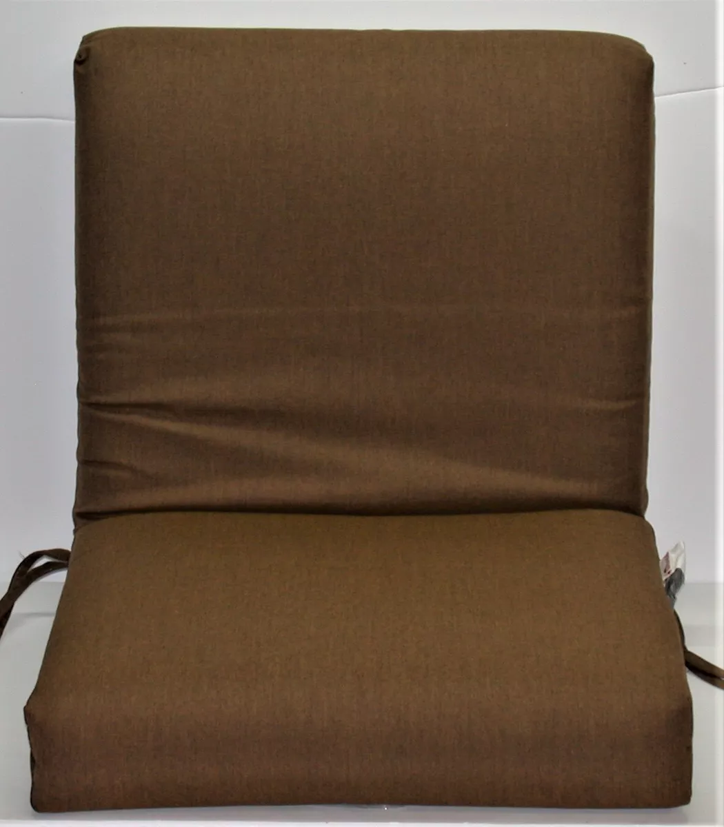 Outdoor Cushion for Back of Teak Recliner Chairs with Sunbrella