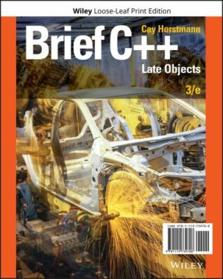 Brief C++ : Late Objects, Paperback by Horstmann, Cay S., Like New Used, Free...