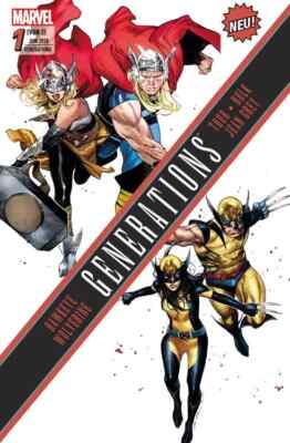 Marvel-Generations - TREFFEN DER GERNERATIONEN 1 -  NEUWARE !!!