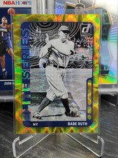 2021 Donruss BABE RUTH Elite Series GOLD Holo /99! Yankees GOAT! VERY RARE! Wow!