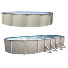 Galleria 52" Wall Above Ground Swimming Pool w/ Liner & Skimmer - (Choose Size)