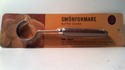 NEW VINTAGE SVEICO SMOFORMARE BUTTER SHAPER - STAINLESS STEEL - SWEDEN ...