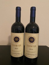 vino rosso Sassicaia Bolgheri 2014