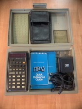 Boxed HP-45 Hewlett Packard Calculator