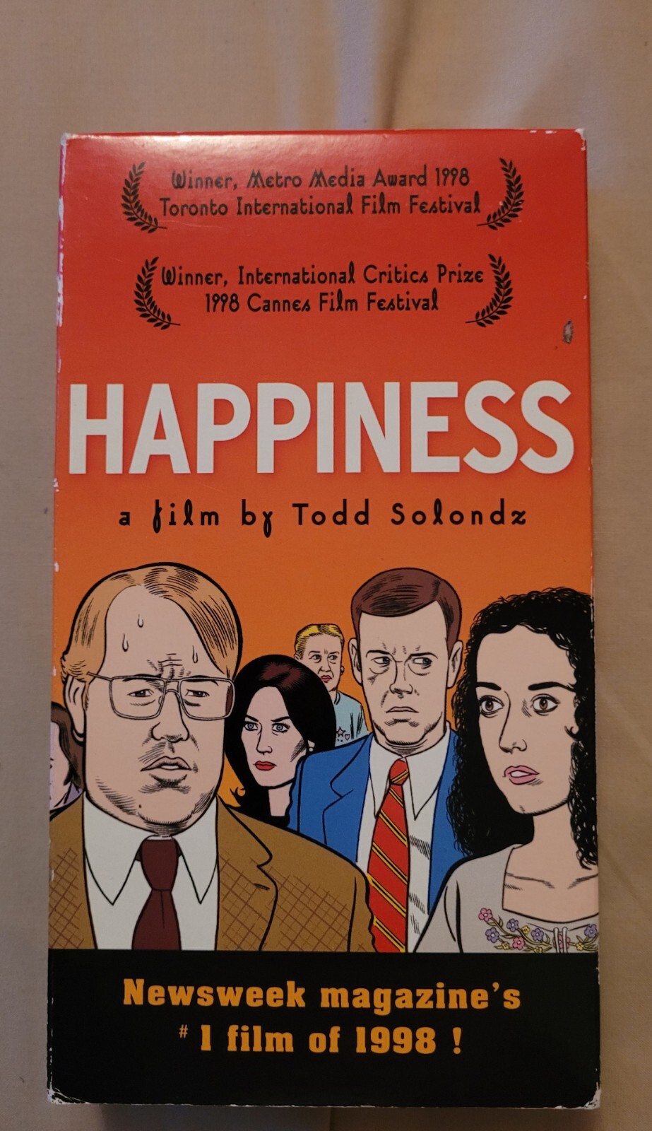 Happiness VHS 1998 Philip Seymour Hoffman Rare eBay
